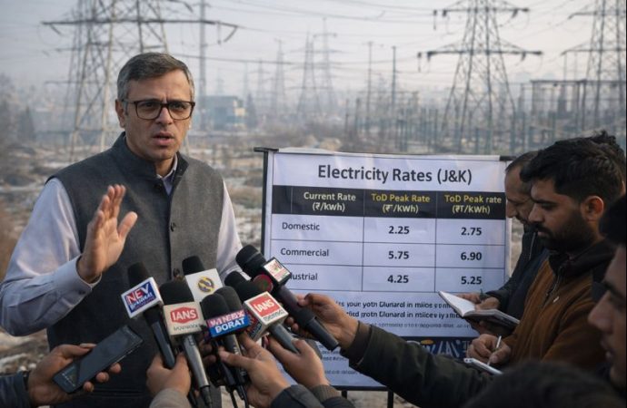 J&K Shelves New Power Tariff to Prioritise People’s Welfare: CM Omar Abdullah